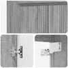 Umivaonik s policom Siva Sonoma 49,5 x 41 x 62,5 cm