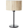 Brilliant - Stona lampa WIMEA 1xE27/52W/230V crna/bež