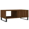 shumee Klubska mizica rjav hrast 90x50x36,5 cm inženirski les