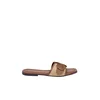 Trendyol Shoes Ženske papuče Takss25Te00064, Smeđe
