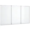Vidaxl Magnetna tabla zložljiva 120x100x1,7 cm aluminij