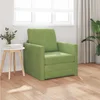 Krevet na razvlačenje Svijetlo zelena 74 x 77 x 81 cm Baršun