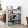 Regal za knjige boja hrasta 100x33x125,5 cm konstruirano drvo