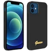 GUESS Maska za telefon Faceplate za iPhone 12 mini mat crna
