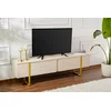 Hanah home TV Komoda Serenity, 180x50x29.5cm, Bež-Zlatna