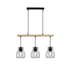 Bernita Viseća Lampa 3X60W E27 Black