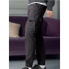 Sinsay - Farmerke regular jogger fit - antracit