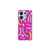 TERACELL Maska za Xiaomi Redmi Note 13 4G (EU) Happy Lines pink