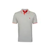 U.S. POLO ASSN. Majica pegasto siva/rdeča