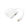 LogiLink adapter 3v1, Mini DisplayPort v HDMI/DVI/DisplayPort