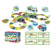 Alltoys Variabilna proga 240 kosov s tuneli, obračalnikom in 2 avtomobilčkoma