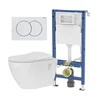 Geberit Terra set bela tipka