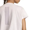 Majice adidas Primelift Workout Cropped Boxy 3-Stripes Tank Ice Purple XS