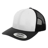 WAYFARER Flexfit Kapa Retro Trucker, siva, bela