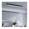 LED plafonska/luster na sajli LED/44W/230V 6000K 120 cm crna