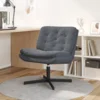 Stolac za opuštanje s rotacijom Tamno siva 63 x 75 x 76 cm