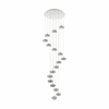Eglo 39546 - LED luster na sajli CORLIANO, prigušiva, 17xLED/4,5W/230V