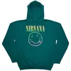 Nirvana Sorbet Ray Happy Face Turquoise Blue L Kapuco