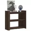 Konzolni stol boja hrasta 100x35x90 cm konstruirano drvo