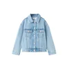 MANGO KIDS Prehodna jakna Alice svetlo modra