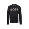BOSS Majica C-Soleri 85 svetlo rjava/črna/bela