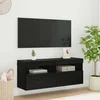 TV zidni ormar Crni hrast 100 x 30 x 40 cm Konstruirano drvo
