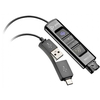 Poly DA85-M USB na QD Adapter - združljiv s katerimi koli slušalkami Poly s Quick Disconnect