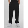 Mens basic sweatpants Fluffy black