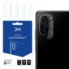 4x Staklo za kameru 3mk za Xiaomi Poco F3 - Prozirna KP20523