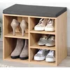 KESPER KSP15925 MINI CIPELARNIK HRAST SA JASTUKOM ZA SEDENJE 51.5 x 48 x 29,5 CM