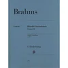 BRAHMS: HANDEL VARIATIONEN OP.24 NOTE