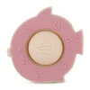PETITE&MARS Silikonska pop up grizalica za zobe Riba Fiona 6 m+, Dusty Rose