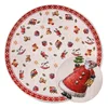 Rdeča okrogla preproga z božičnim motivom o 150 cm Red Christmas – Villeroy&Boch