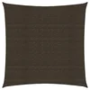 Vidaxl Senčno jadro 160 g/m2 rjavo 4,5x4,5 m HDPE