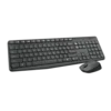 Logitech Set tastatura i miš MK235, Bežični, Crno-sivi