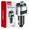 shumee Avtomobilski FM oddajnik 2xUSB-A microSD 12V 24V amio-04654