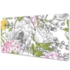 Decormat Podloga za mizo Ptice 120x60 cm