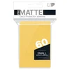 Ultra Pro Matte Small Desk Protector Sleeves 60 - Yellow