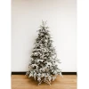 MAISON ADORABLE Novogodišnja jelka SNOWY PREMIUM SILVER FIR 180 cm, Zeleno- bela
