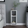 HANAH HOME Noćni stočić Sault White