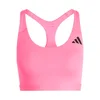 Ženski nedrček adidas Optime Essentials Workout Medium Support Bra Luc Pink L