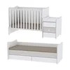 Krevetac za bebe MAXI PLUS 70 160 Bela Kafa