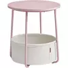 Oskar okrugli klub sto sa korpom Pink Let223R61