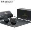 KINGSEVEN Muške naočare za sunce N7579 crne