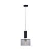 Jupiter 1858 - VA1 - Luster na sajli VANES 1xE27/60W/230V srebrna/crna