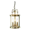Där Lighting LAM0340 - Luster na lancu LAMBETH 3xE14/60W/230V mesing