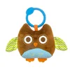 MILLY MALLY Plišasti obesek Sova – Happy owl – 2552 BROWN