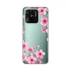 Silikonska maska za Xiaomi Redmi 10C Rose Flowers Print Skin providna