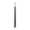 LED prigušiva spoljna lampa LIVIA 1xE27/6W/230V 100 cm IP44 srebrna