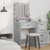 Toaletni stol Siva Sonoma 50 x 41 x 135 cm Konstruirano drvo